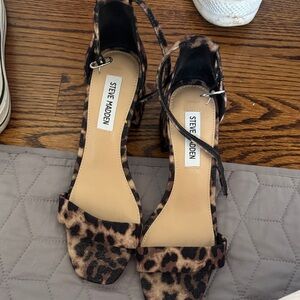 Steve Madden Animal Print Heels